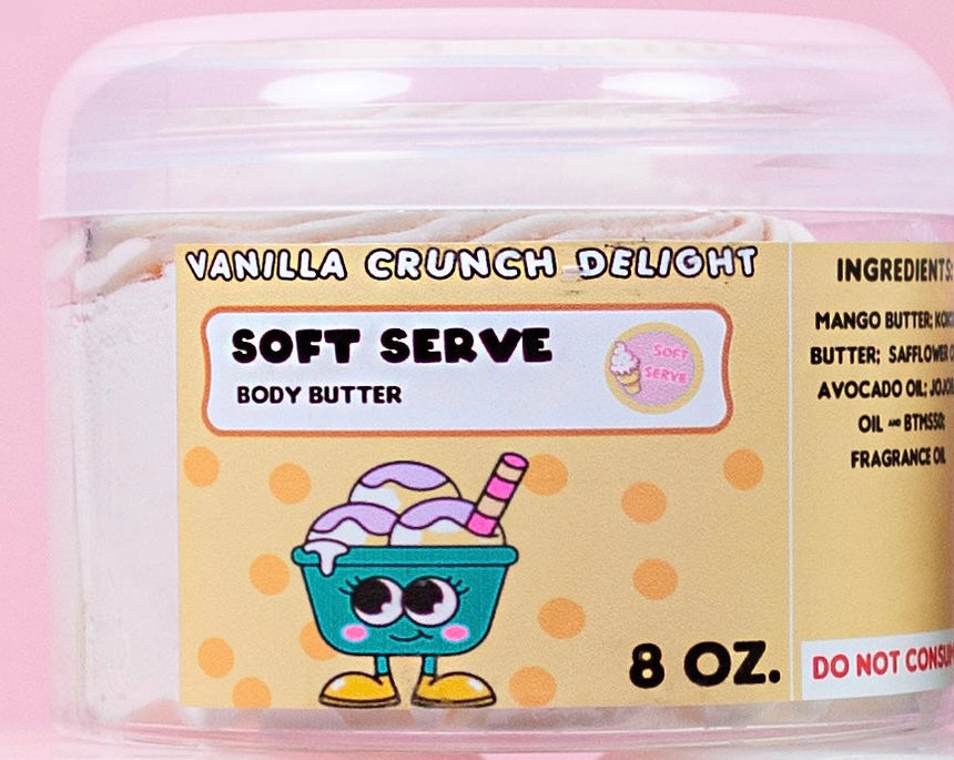 Vanilla Crunch Delight Soft Serve Body Butter