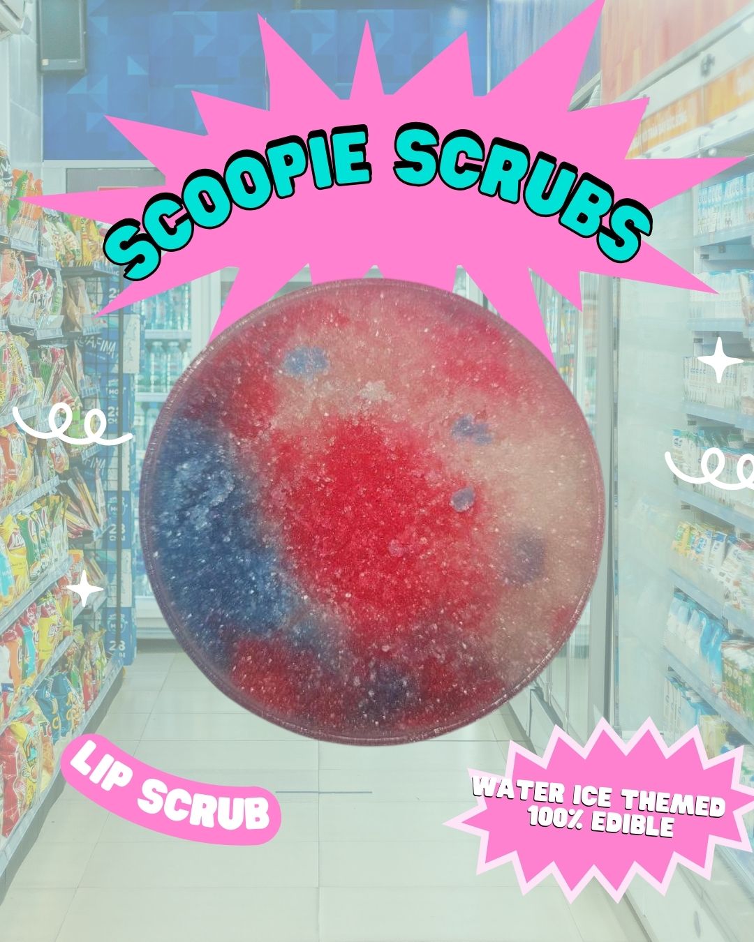 Rocket Popsicle Scoopie Lip Scrub