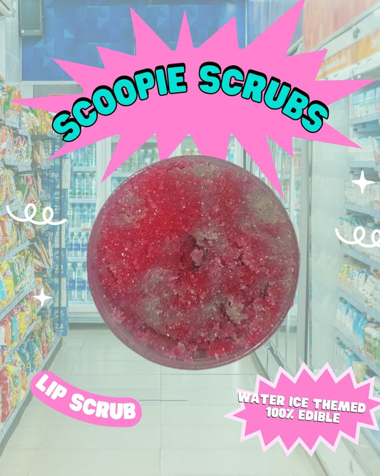 Cherry-Lime Blitz Scoopie Lip Scrub